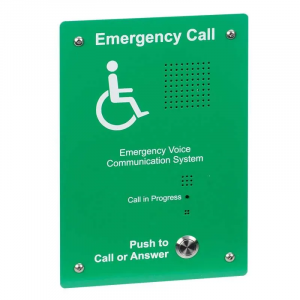 Green Disabled Refuge Outstation, flush