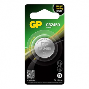 GP Lithium Coin Batteries CR2450