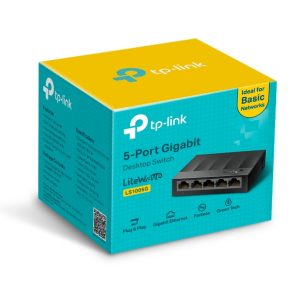 5-Port 10/100/1000Mbps Desktop Network Switch