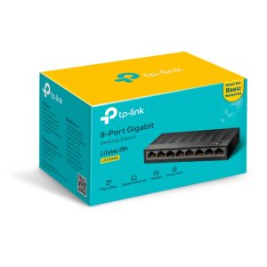 8-Port 10/100/1000Mbps Desktop Network Switch
