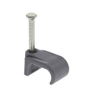 Grey Cable Clips for 2.5mm≤ T&E Cable