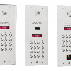 Vandal resistant range - Digital door entry panels