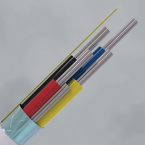 Intruder Alarm Cable | 4 Multi Core | TYPE 3 | Eca | PVC | White | 100m