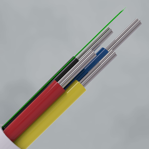 Intruder Alarm Cable | 4 Multi Core | TYPE 1 | Eca | LSZH | White