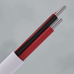 Intruder Alarm Cable | 2 Solid Core | TYPE 1 | Cca | LSZH | White | 100m