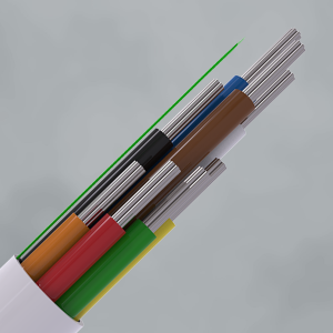 Intruder Alarm Cable | 8 Multi Core | TYPE 1 | Cca | LSZH | White