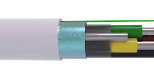 Intruder Alarm Cable | 4 Solid Core | TYPE 1 | Dca | LSZH | White | 100m