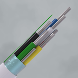 Intruder Alarm Cable | 6 Multi Core | TYPE 1 | Cca | LSZH | White | 100m